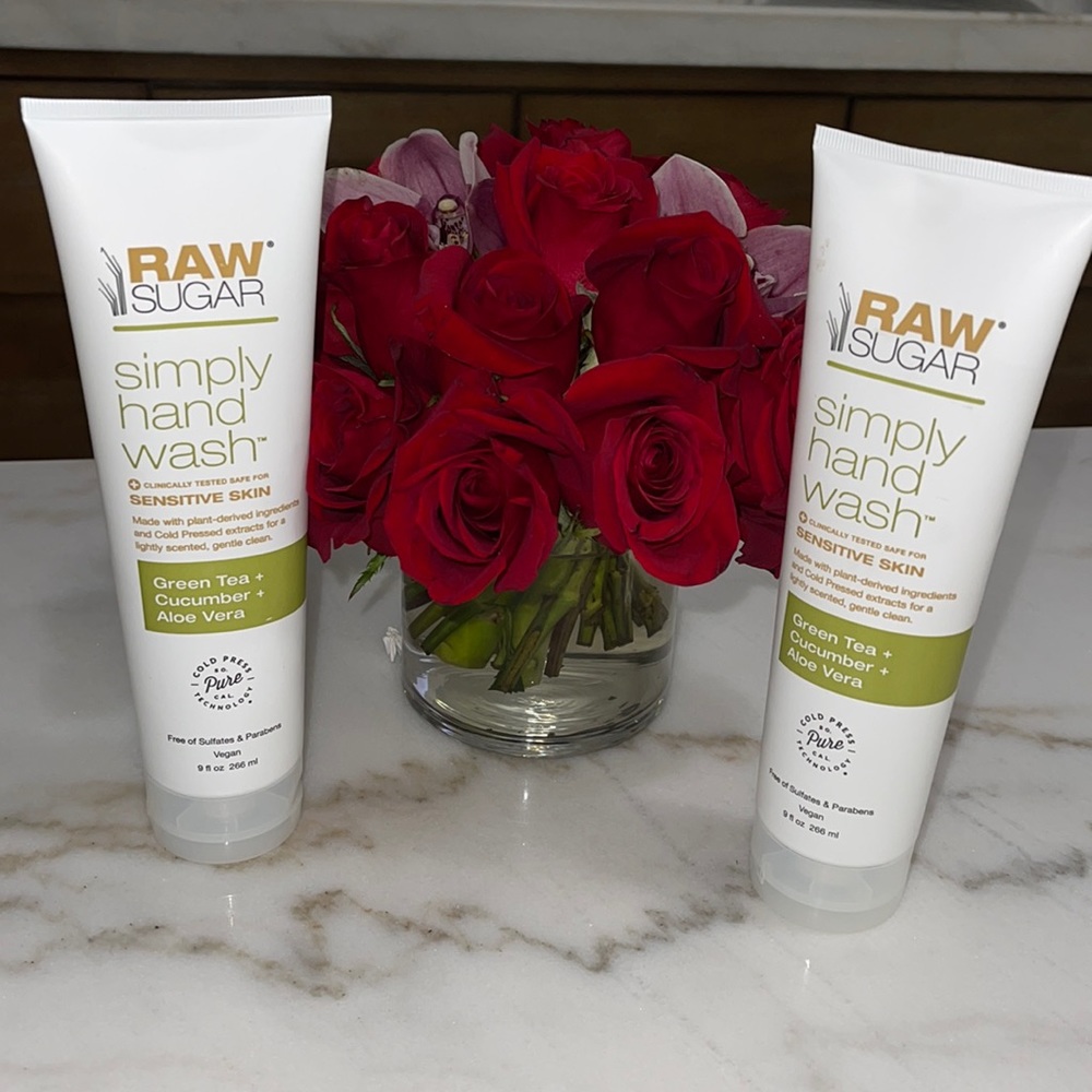Raw Sugar Simply hand wash for sensitive skin